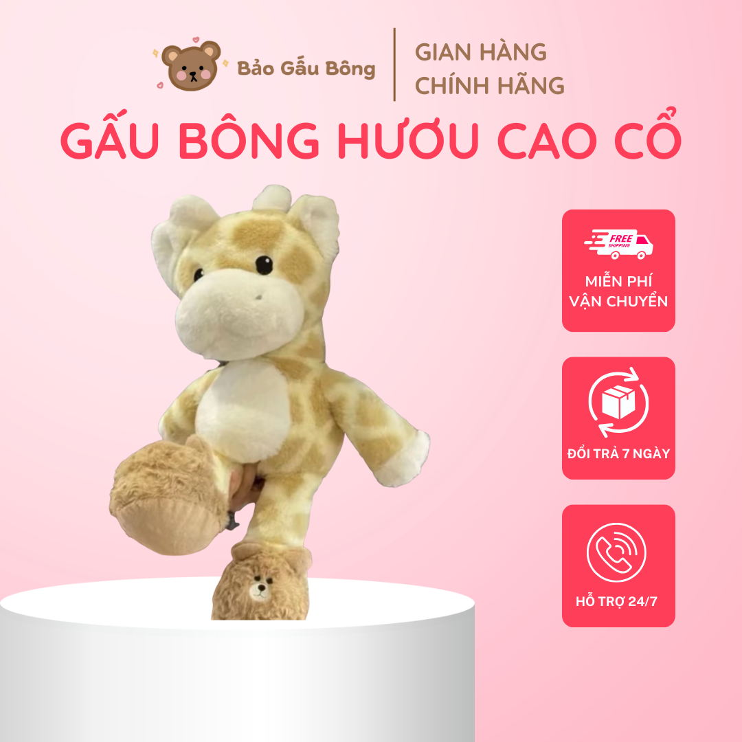gấu bông hươu cao cổ