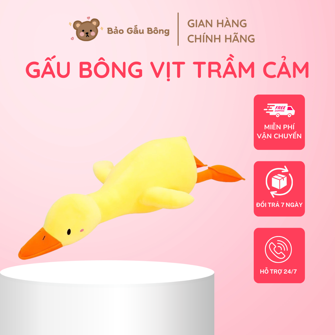 gấu bông vịt trầm cảm