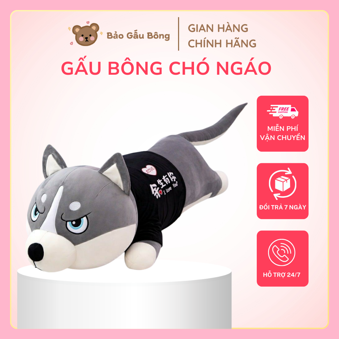 Gấu Bông Chó Ngáo
