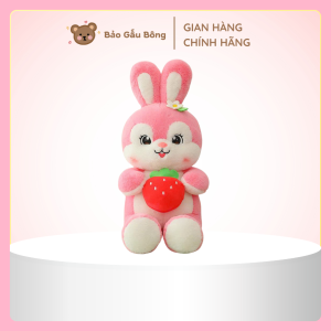 gấu bông thỏ dâu