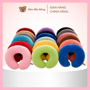 Gối Ôm Cổ Công Thái Học, In Thêu Logo Theo Yêu Cầu