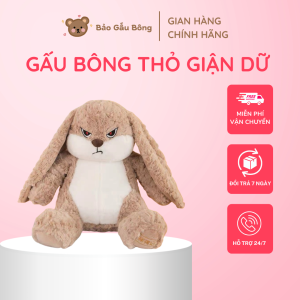 gấu bông thỏ giận dữ