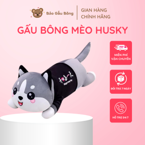 gấu bông mèo husky