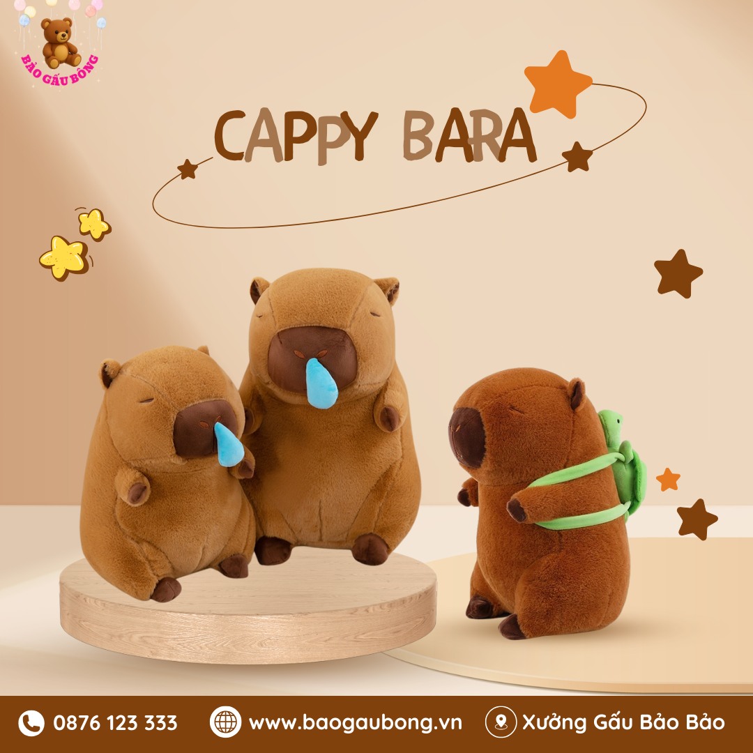 gấu bông capybara