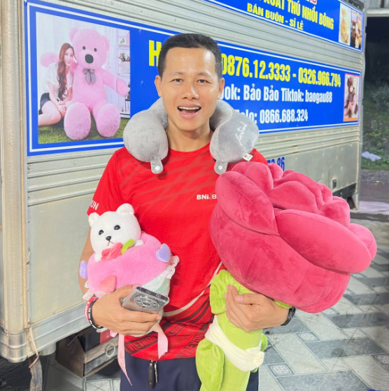 kinh doanh gấu bông